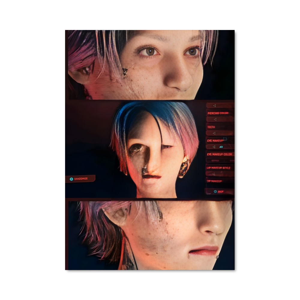 Poster cyberpunk esprit
